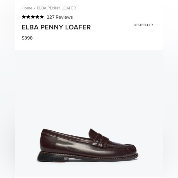 Freda Salvador Shoes - Freda Salvador Elba Penny Loafer in Rich Brown
